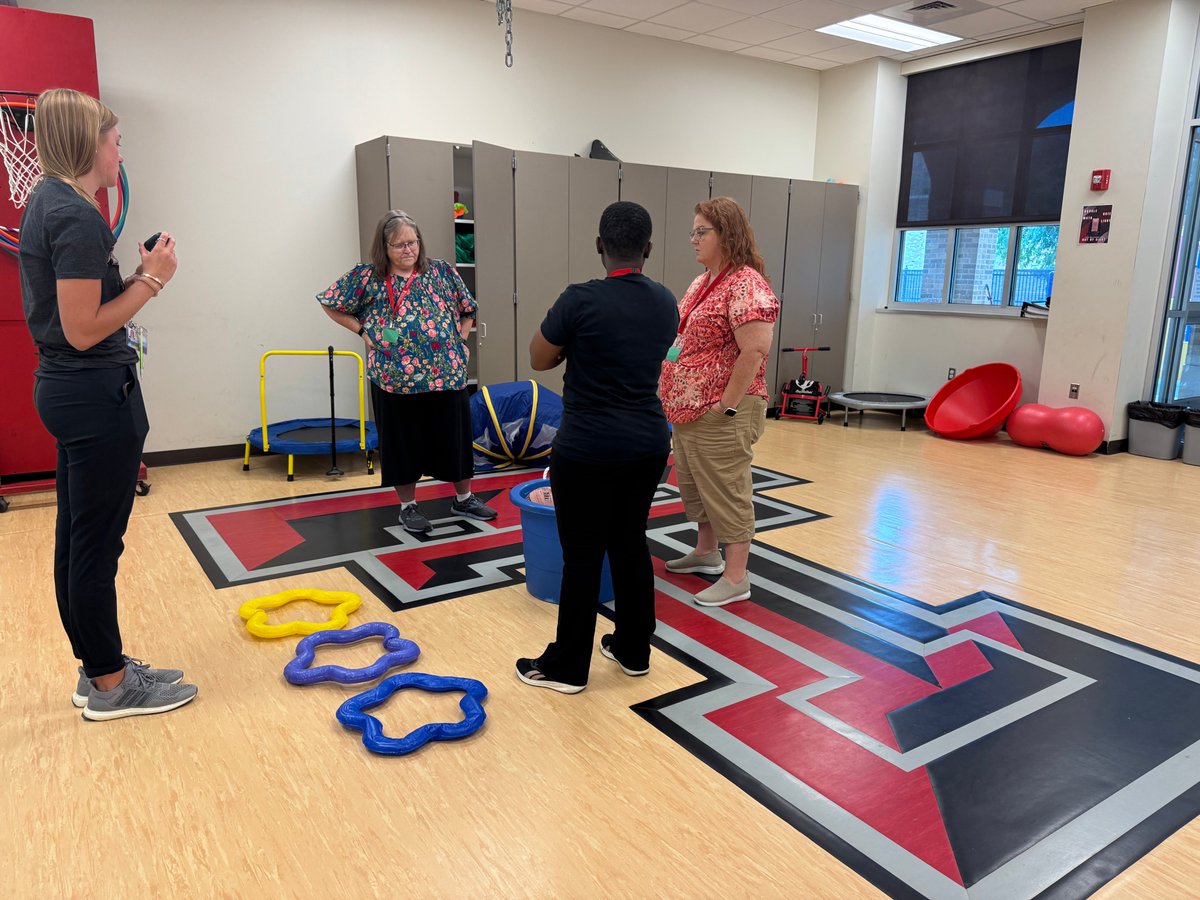 ttu_burkhart's tweet photo. What an incredible week at the Burkhart Center's Communication Skills Training Camp! We had a fantastic time training five dedicated teachers, equipping them with communication strategies for their classrooms. It was a week filled with learning, growth, and collaboration. https://t.co/IJ69sPlfFY