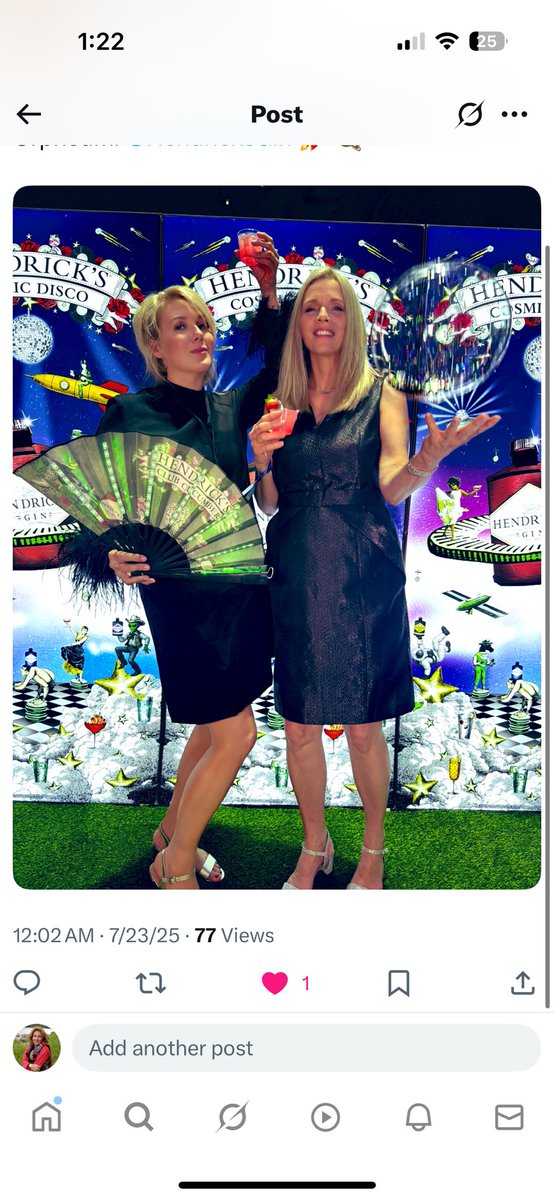 Kristine_Froeba's tweet image. Tales of the Cocktail, William Grant & Sons Galactic Cocktail Voyage Hendricks’s Gin bash at @orpheumnola @HendricksGin @totc 🚀🪐 🍸🍹