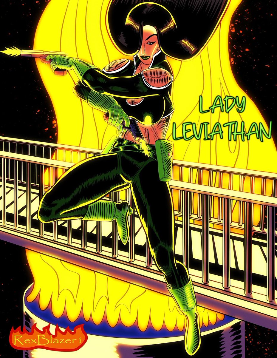 RexBlazer1's tweet image. 🟢 Lady Leviathan (Talia al Ghul × Madame Hydra)
Amalgam fusion of elite assassins, ruthless tacticians, &amp;amp; morally twisted power players.

Cold, loyal, lethal—&amp;amp; dressed to kill.

🔥 Read my comic, BLAZER: deviantart.com/rexblazer1/art…
#LadyLeviathan #AmalgamComics #ArtCommissionsOpen