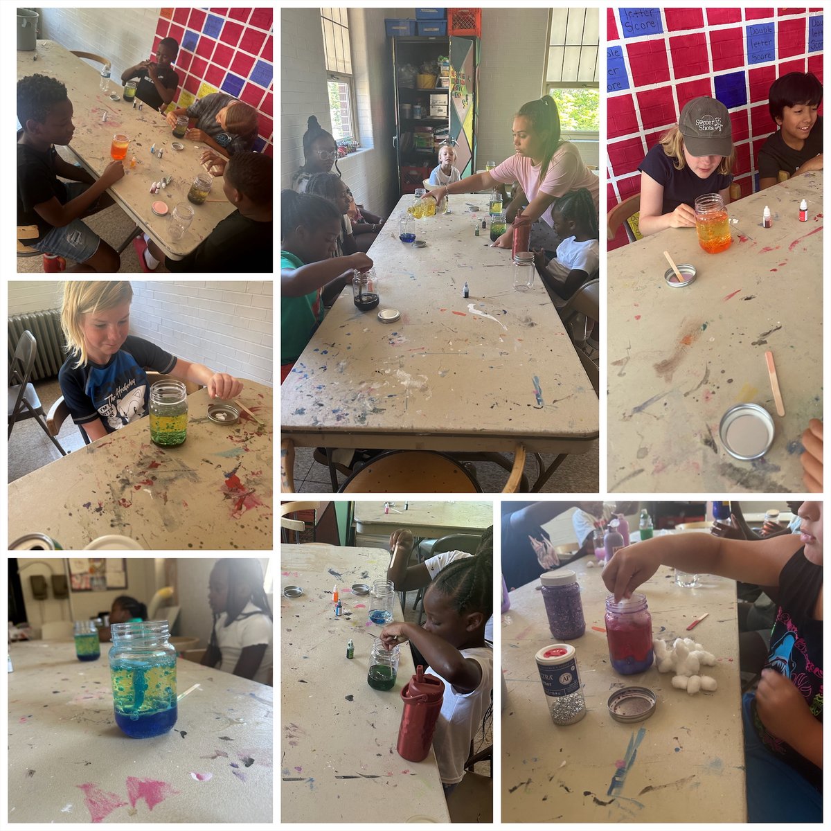 CitiParks's tweet image. More fun adventures for the kids from @Pittsburgh's Ormsby Rec Center!
The campers had a blast at the water carnival and making lava lamps and galaxy jars for science week.
@MayorEdGainey