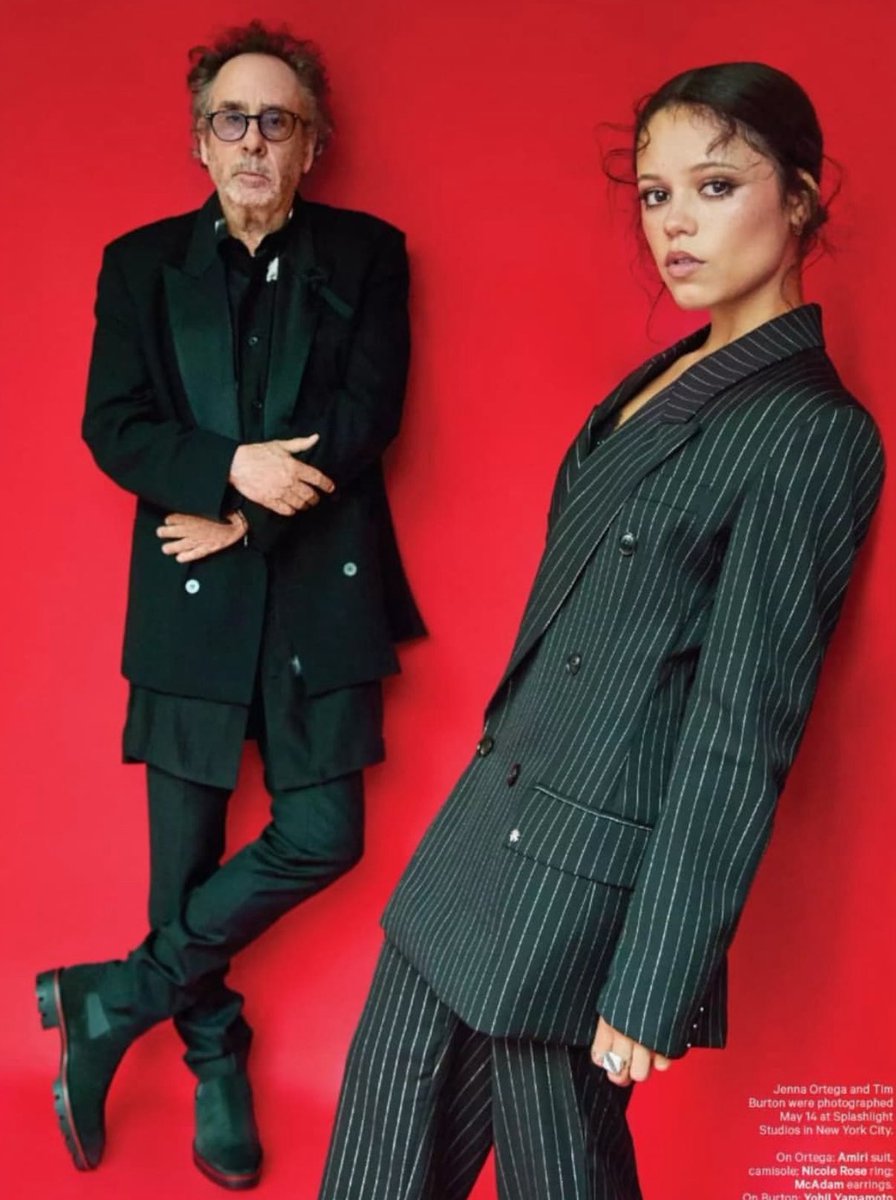il_i0y's tweet image. 新しいジェナ・オルテガ＆ティム・バートン監督の写真、最高の組み合わせです、ありがとう