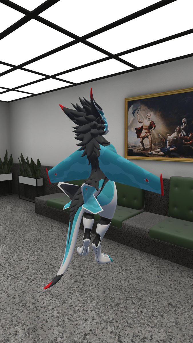 MixcThe's tweet image. Is the severance still hype?
#furry #dragon #aeromorph #severance
@helzieVRC 📷