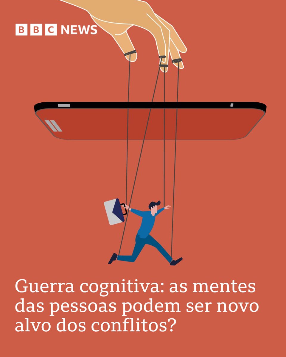 bbcbrasil's tweet image. Um exemplo clássico de guerra cognitiva é um conceito chamado "controle reflexivo" — uma arte aprimorada pela Rússia ao longo de muitas décadas.
Envolve moldar as percepções do adversário em benefício próprio, sem que ele perceba que foi manipulado: bbc.in/3IK5e1P
