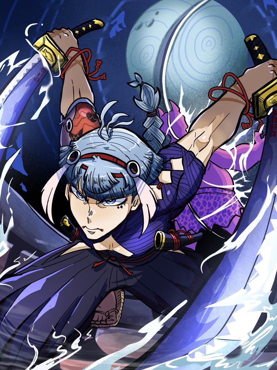 pattundaisuki's tweet image. #イラスト #oc 
八極師 剣龍