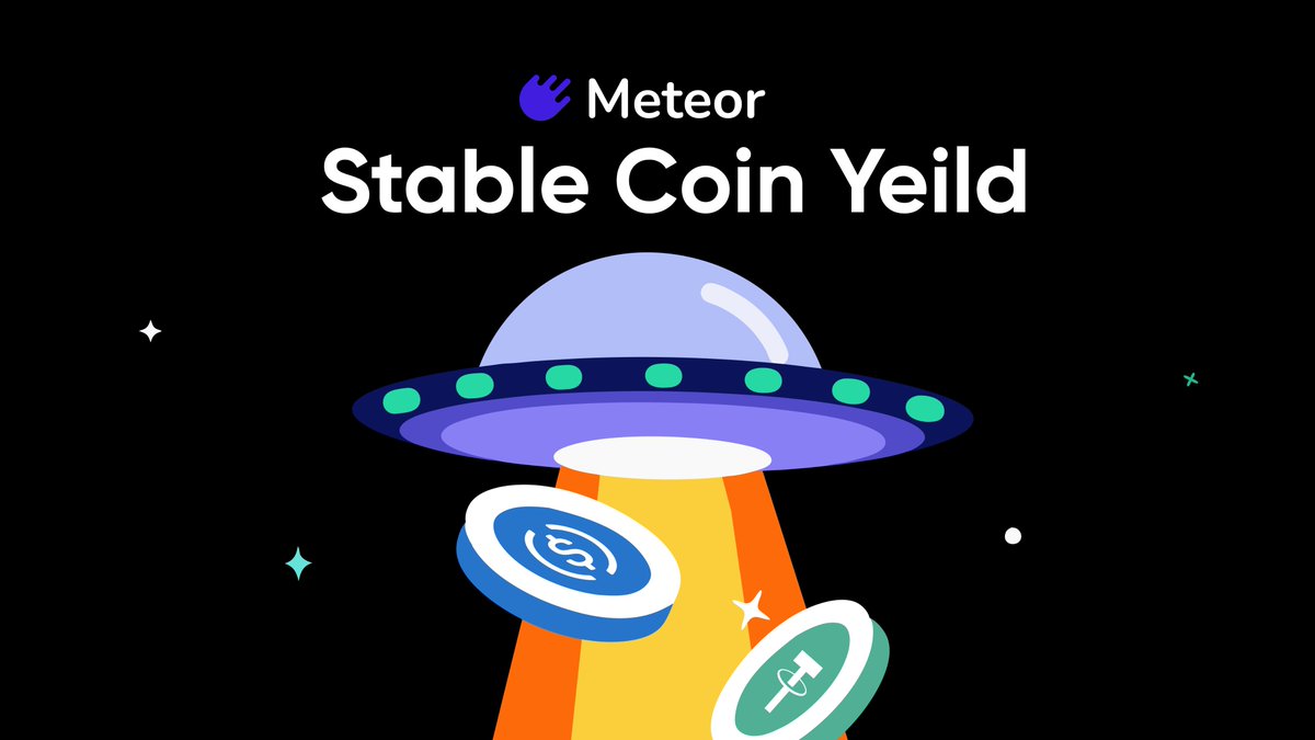 MeteorWallet's tweet image. The team has cracked a way to unify liquidity with a better utilization— helping the community extract the best ROI of their assets 🛒
Is NEAR about to see a stablecoin explosion? 👀
Stay MOON, lads. 🌕
