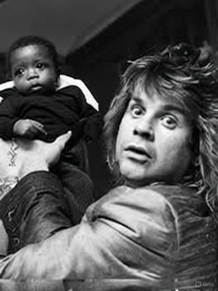 cheffunk6969's tweet image. I still can’t believe Ozzy bit the head off of that black child that one time