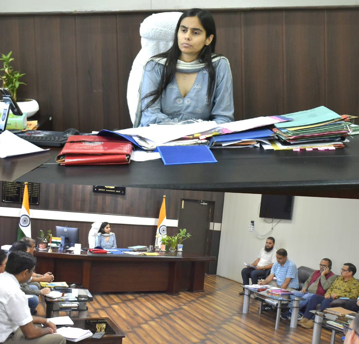 DMReasi's tweet image. DC Reasi, Nidhi Malik directed for intensified vigilance to curb illegal mining.
mandating CCTV installation at vulnerable sites under DMFT.
DC emphasised on zero tolerance towards violations and strict legal & penal action.
@OfficeOfLGJandK
@Divcomjammu
@diprjk