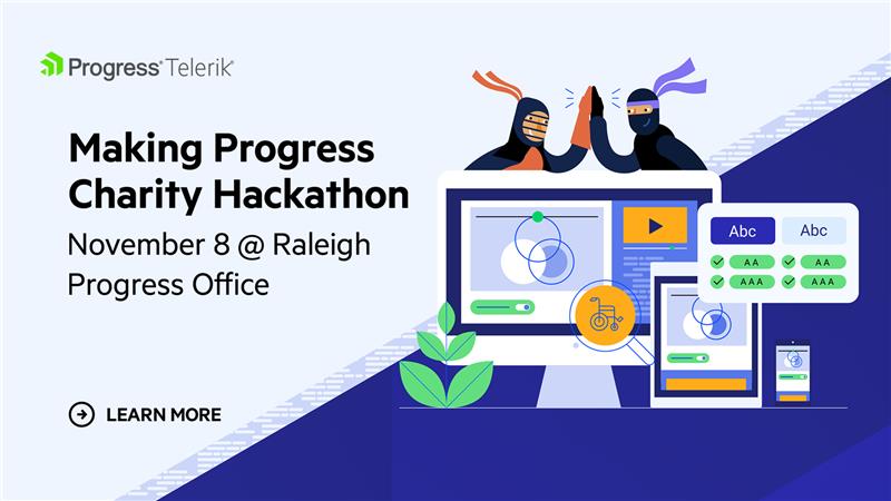 Telerik's tweet image. Тhis isn&apos;t your average Saturday – it&apos;s a day packed with passion, problem-solving, &amp;amp; community spirit! ❤️‍🔥 

Join the Making Progress Charity Hackathon on where devs &amp;amp; designers will craft digital solutions for amazing charities, transforming needs into triumphs!

🗓️ November 8…