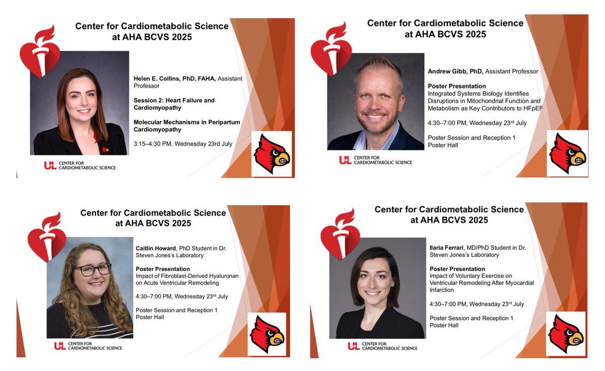 Be sure to check out the Center faculty and trainee presentations happening today at #BCVS25.