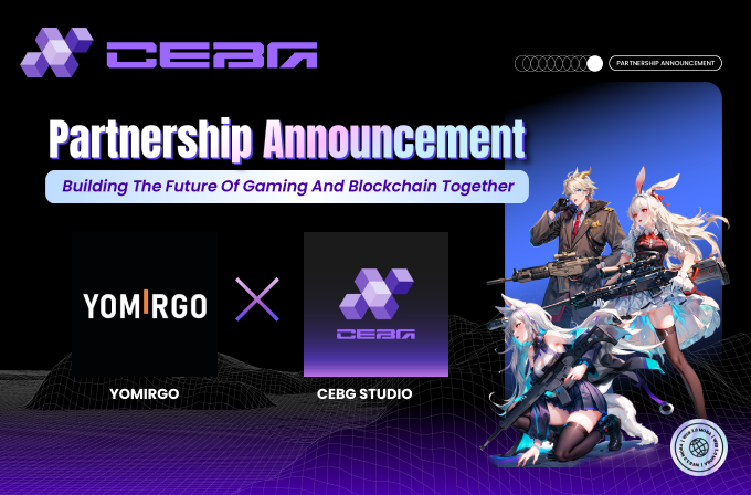 CEBG Studio x <a href="/YOMIRGO/">YOMIRGO</a> | Pioneering the Future of AI Agents 🧠

What if your in-game AI wasn't just smart — but tradable, upgradable. Together with YOMIRGO, we're exploring the next frontier of AI Agent assetization.

CEBG is building the playground. YOMIRGO is building the