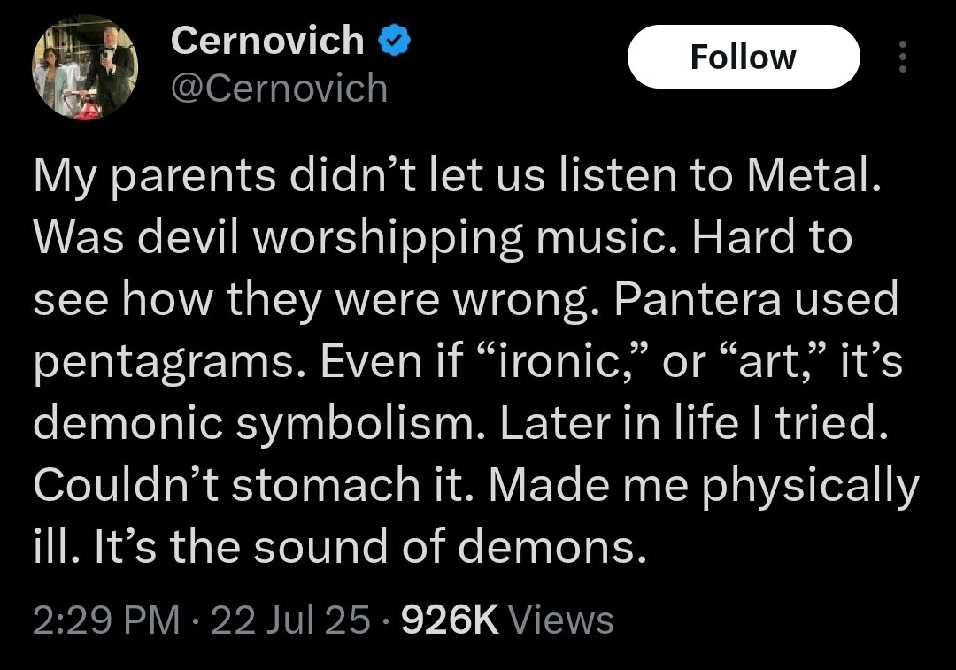 dissidentwest's tweet image. Fascinating that he was never exposed to "devil music" but still ended up blowing a dude dressed as a woman.