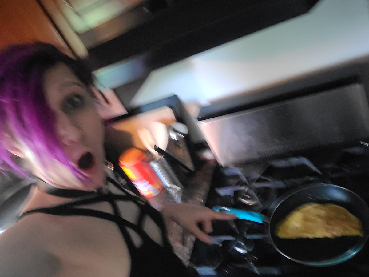 My egg is cooked!

#Humpday #dyedhair #purplehair #trans