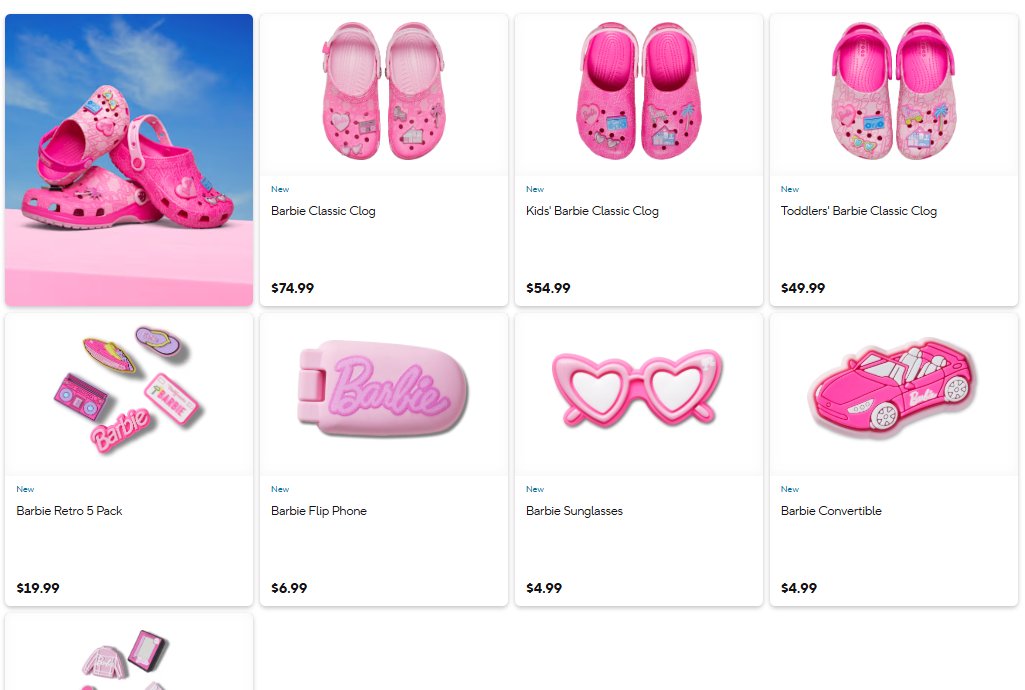 solefed's tweet image. Ad: NEW - Barbie x Crocs Collection
CU: mavely.app.link/e/mdhBzvUQeVb
FTL: mavely.app.link/e/T1FCE90QeVb
FNL: mavely.app.link/e/TRBjn2reDTb
JD: mavely.app.link/e/whxcbJqeDTb