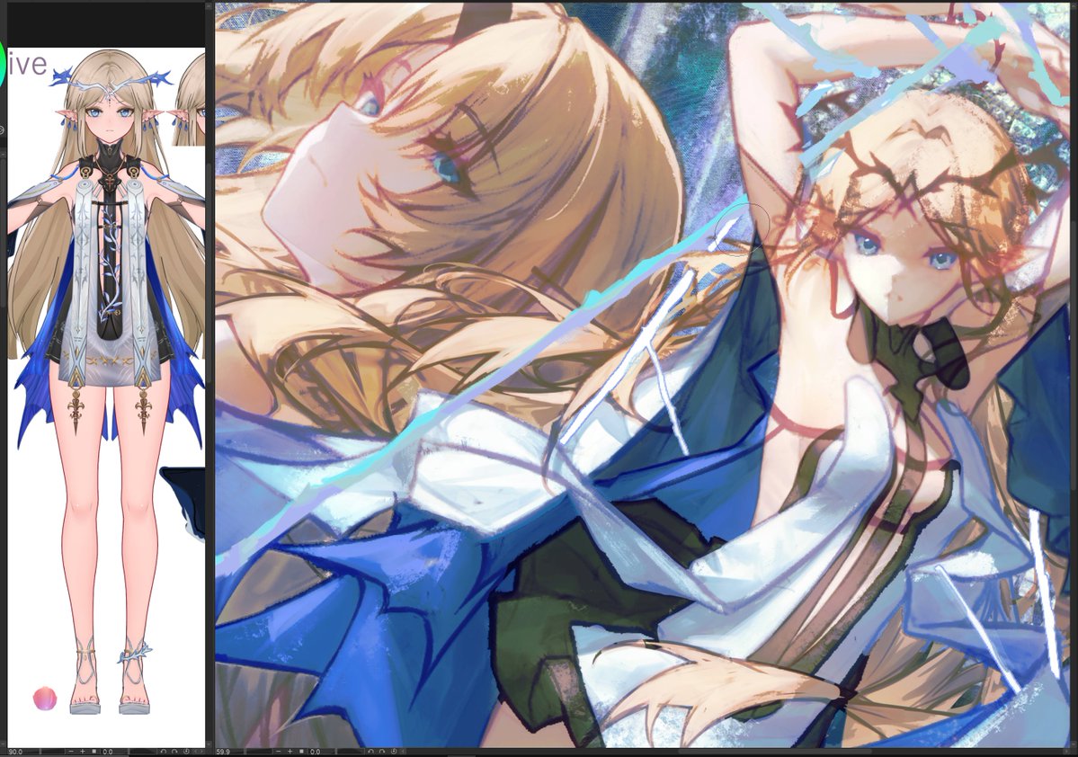 ijacray82's tweet image. Wip
#WutheringWaves #Wuwafanart #鳴潮 #rkgk