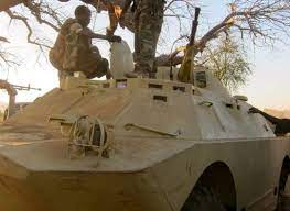 HammerOfWar5's tweet image. Sudan 🇸🇩: Pictures showing a soviet made BRDM-2 armored personnel carrier of the SPLM-N in the South Kordofan, 2013.