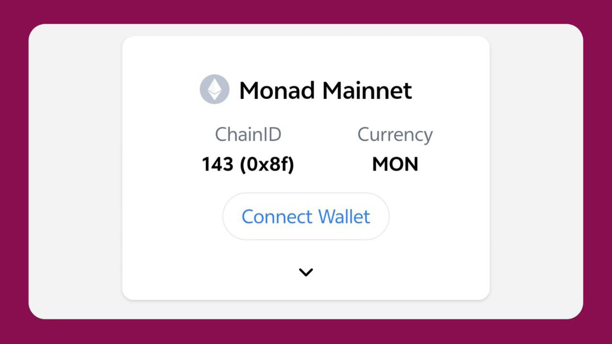 bamigboyeopeye2's tweet image. Is this real… or are we dreaming?
ChainID: 143. Currency: $MON. Connect Wallet: enabled.
There’s been whispers all week.
Now there’s a screen, and it’s not from a testnet.
- ChainID 143
- Native MON currency
- Mainnet UI showing “Connect Wallet”
We’re not saying it’s live...…