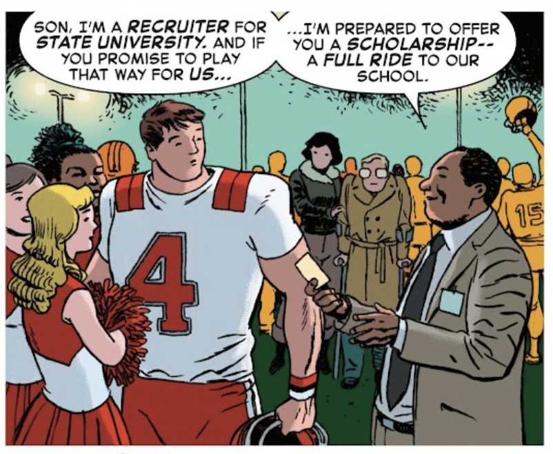 foeyeahboi's tweet image. ben and doom having the same merit scholarship origin for state u 😭😭😭😭 poor orphan boy stories......