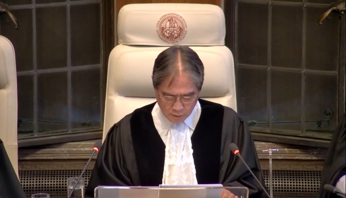 🔴URGENTE. La Corte Internacional de Justicia declara que el cambio climático es un "riesgo universal" existencial, causado inequívocamente por la actividad humana. Los Estados miembros tienen el "deber" de prevenirlo.