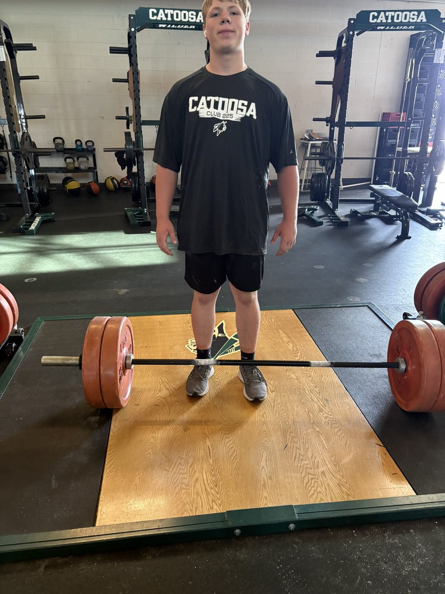 Boom!!! Add one More Member of Club 225!! Hard-work paying off!! 

C/O 29 Jason Watkins