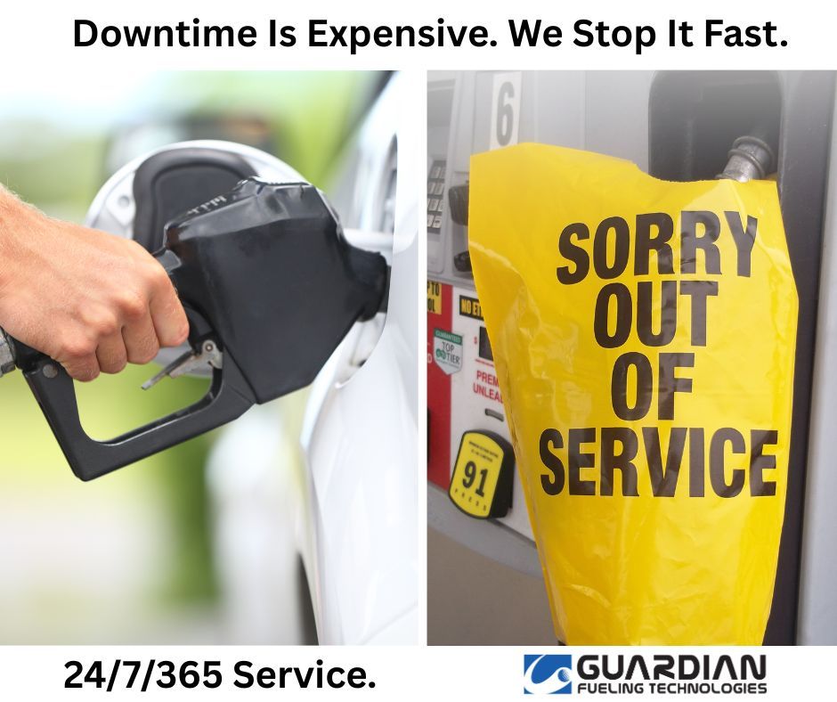 When a dispenser goes down, your profits do too.

Guardian Fueling Technologies keeps your station running with:
✅ 24/7/365 emergency service
✅ Factory-certified technicians
✅ Fast parts, faster fixes

Let’s get your site running right — lnkd.in/e5UeDpX