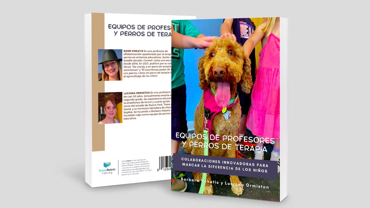 Los perros de terapia en las aulas se han convertido en una estrategia viable para ayudar a los estudiantes con su ansiedad y, en última instancia, mejorar su aprendizaje.  consulta el nuevo libro de  <a href="/dr_barbvokatis/">Dr. Barb Vokatis</a>.

a.co/d/5iK3VHP