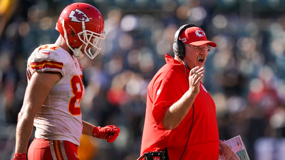 Chiefs Wire (@thechiefswire) on Twitter photo During Tuesday's press conference, Kansas City Chiefs head coach Andy Reid reflects on history with tight end Travis Kelce | <a href="/EdEastonJr/">Ed Easton Jr.</a> chiefswire.usatoday.com/story/sports/n⦠During Tuesday's press conference, Kansas City Chiefs head coach Andy Reid reflects on history with tight end Travis Kelce | <a href="/EdEastonJr/">Ed Easton Jr.</a> chiefswire.usatoday.com/story/sports/nā¦