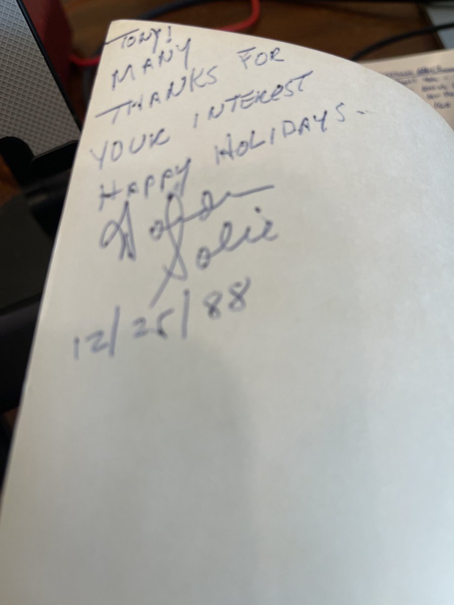 tonyrichards4's tweet image. I feel like @Fgbrisco going through his shed. Packing up I found this Christmas Card from Gordon Solie in 1988 when we used to talk every two weeks or so. I was running the Championship Wrestling From Florida TV Show on my group of TV Stations.