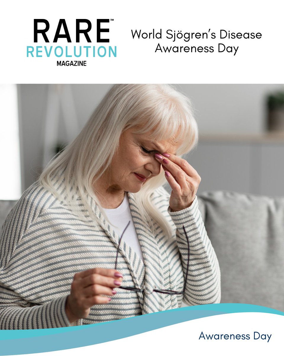 RareRevolutionM's tweet image. It's World Sjögren’s Disease Awareness Day.
Sjögren’s is a rare autoimmune condition that can cause dry eyes, a dry mouth, aching muscles and joints, and extreme tiredness.
To read more about Sjögren’s, visit bit.ly/4nJ0xFE
