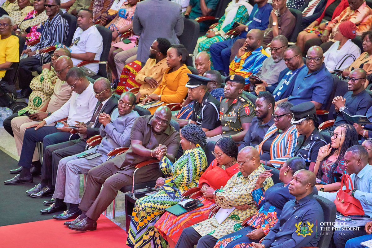 Sights from the 13th John Evans Atta Mills Anniversary Commemorative Lecture at the Ohene Kofi Konadu Auditorium - UPSA.