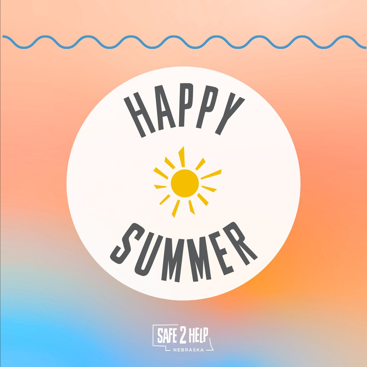 Have a fun summer break, and make sure you stay safe! 

You can report any concerns you have over break safely and anonymously: 833-980-SAFE (7233). 

#SummerSafety #Safe2Help
