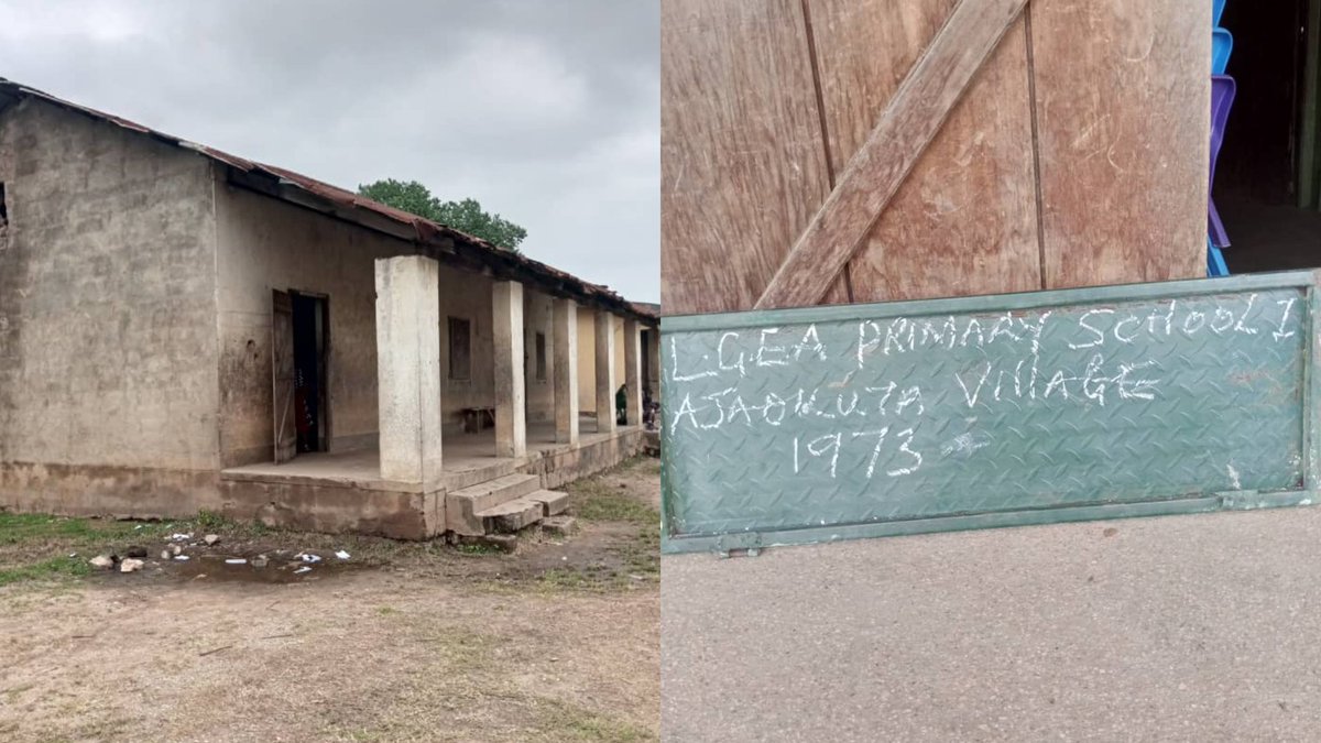 SaharaReporters's tweet image. Kogi Government School Turns 'Death Trap' As Pupils Await Governor Ododo's Intervention | Sahara Reporters bit.ly/3J0P8Ru