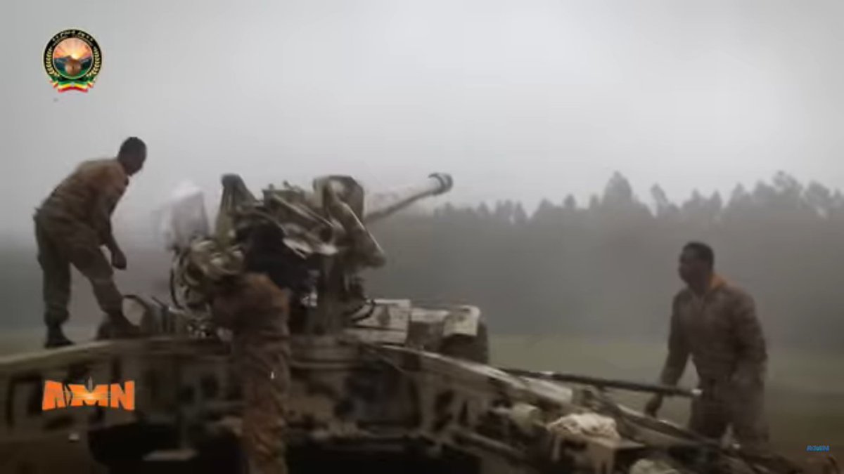 HammerOfWar5's tweet image. Pictures showing a chinese made 155 mm AH-2 howitzer of the Ethiopian 🇪🇹 military.