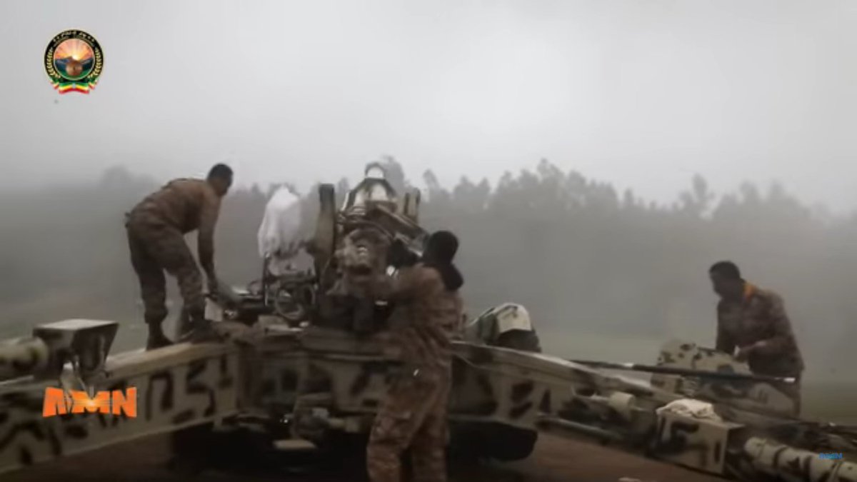 HammerOfWar5's tweet image. Pictures showing a chinese made 155 mm AH-2 howitzer of the Ethiopian 🇪🇹 military.