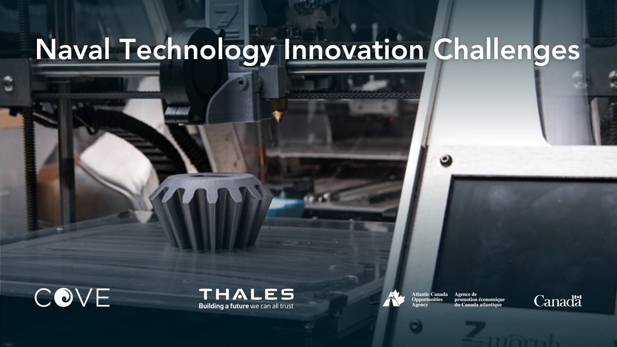 COVE 🌊 (@cove_ocean) on Twitter photo Only 2 DAYS LEFT to transform your idea into a deployed naval solution 💡
The Naval Technology Innovation Challenges provide the opportunity to co-develop cutting-edge technology in partnership with <a href="/ThalesCanada/">Thales Canada</a> and COVE. Don't miss your chance to apply: coveocean.com/challenges/hom… Only 2 DAYS LEFT to transform your idea into a deployed naval solution 💡
The Naval Technology Innovation Challenges provide the opportunity to co-develop cutting-edge technology in partnership with <a href="/ThalesCanada/">Thales Canada</a> and COVE. Don't miss your chance to apply: coveocean.com/challenges/hom…