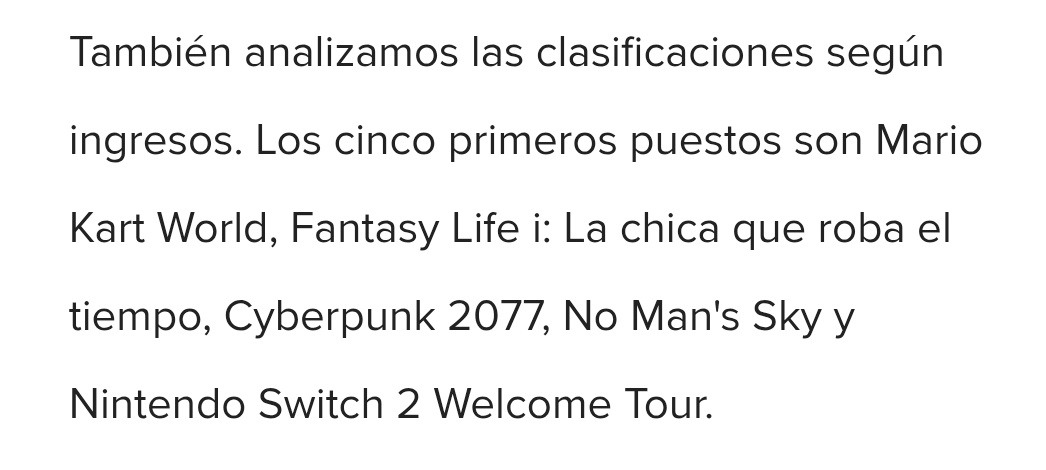 ArosFTW's tweet image. 🔴SE CAEN LAS NARRATIVAS 🔴
Periodistas como Chris Dring dijeron que las third no habían vendido en Switch 2, siguen saliendo cifras OFICIALES y confirman que no es así. En físico en USA 6/10 juegos son thirds y en digital en los principales mercados también ocupan puestos top.