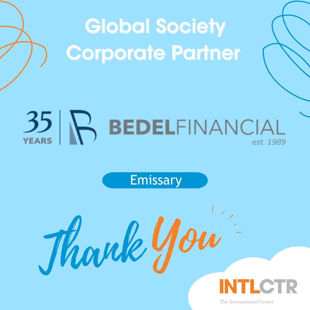 International Center (@intlctr) on Twitter photo On today's #SponsorSpotlight, we would like to give a huge thank you to <a href="/BedelFinancial/">Bedel Financial</a>, a Global Society Corporate Partner of The International Center! Your commitment helps us build a more globally-minded community.
#INTLCTR #GSCP On today's #SponsorSpotlight, we would like to give a huge thank you to <a href="/BedelFinancial/">Bedel Financial</a>, a Global Society Corporate Partner of The International Center! Your commitment helps us build a more globally-minded community.
#INTLCTR #GSCP