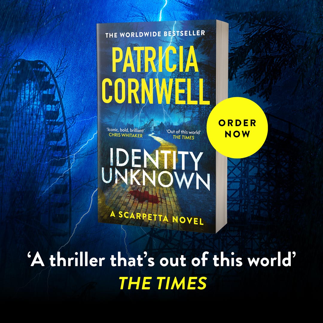 TheCrimeVault's tweet image. Autopsies can reveal the dead's secrets, and this victim is sending Kay Scarpetta a message...
Identity Unknown, the new thriller from bestseller @1pcornwell is out now in paperback: brnw.ch/21wUmDs