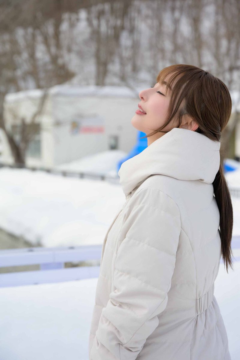 MinamiHimeno000's tweet image. 今とは真逆の気候❄️
暑さを吹き飛ばすような涼しげな写真📸
空気が澄んでいて気持ちよかった☀️
リリイベまであと4️⃣日!