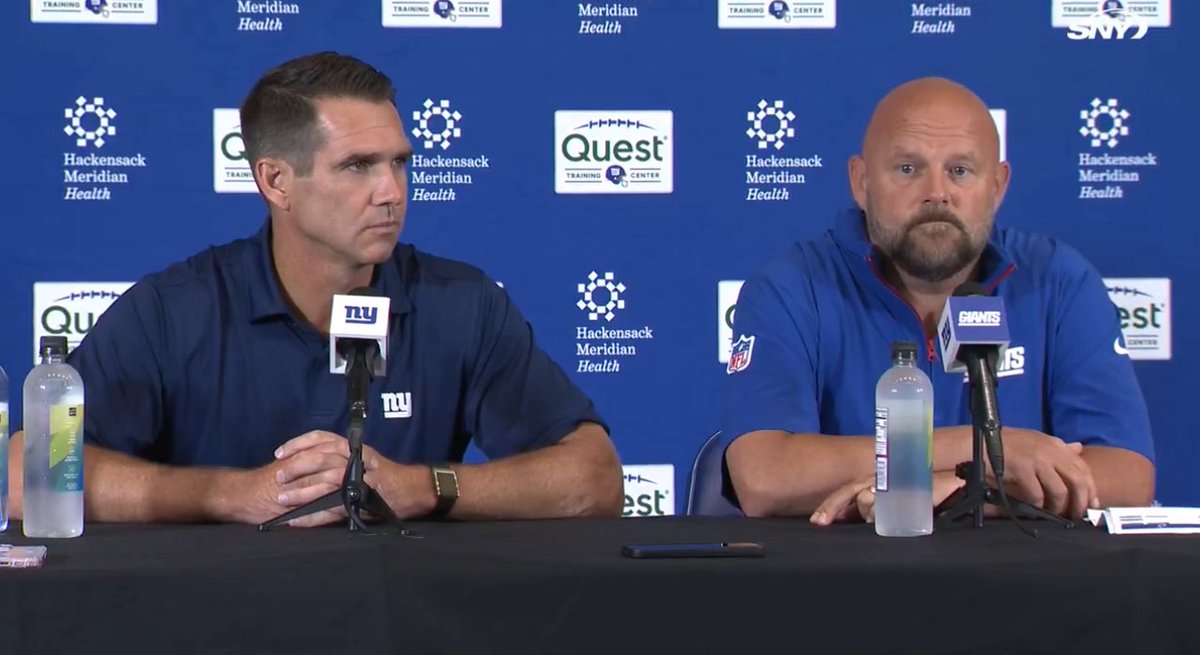 "These guys will be out here competing but Russ is our starter.”

- Giants head coach Brian Daboll when asked about the Giants quarterback position and confirmed again that Russell Wilson is the Giants starting quarterback going into training camp and into the regular season.