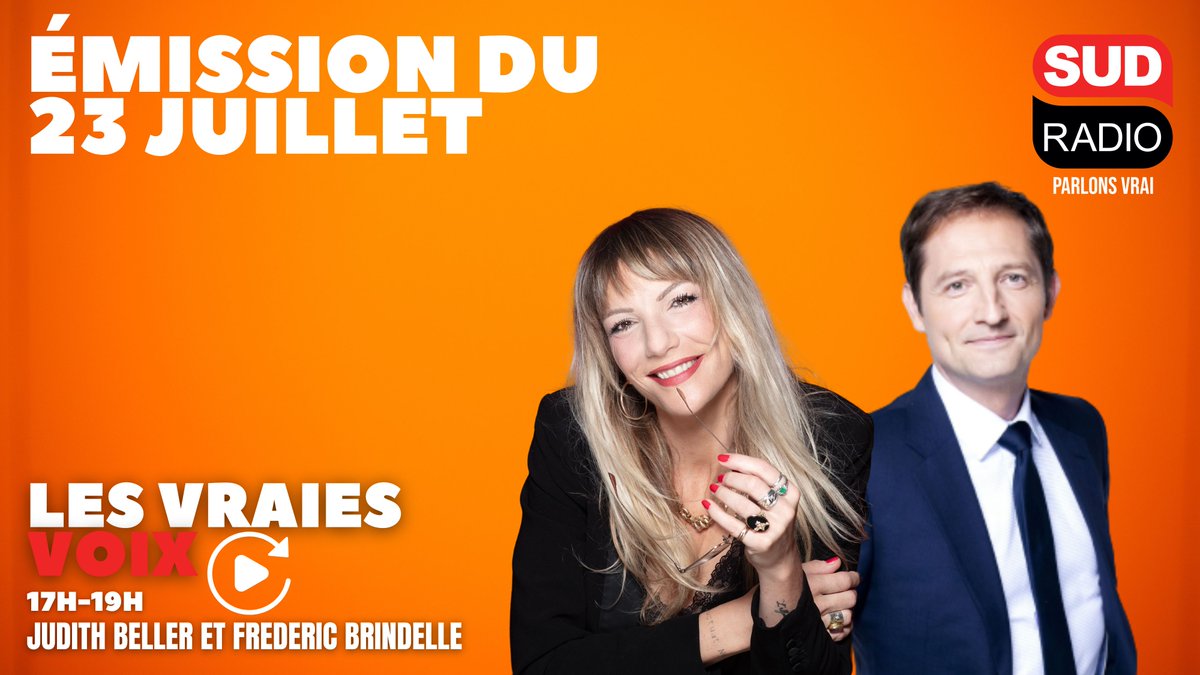 SudRadio's tweet image. ❓ Vous avez manqué #LesVraiesVoix ? Retrouvez le replay de l'émission du jour en intégralité, avec Emmanuel Abramowicz, @JoThouvenel, @luc_gras, @Benedetti65 et @FriatLudovic au micro de @judith_beller et @BrindelleFrdric
sudradio.fr/programme/les-…