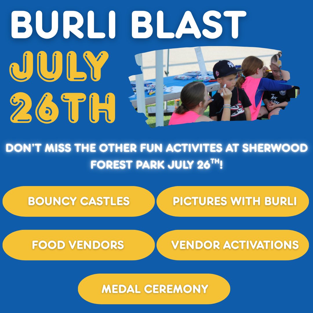 THIS WEEKEND🎉 Burli Blast 2025 is THIS SATURDAY at Sherwood Forest Park! Not a Youth Rec player? No problem! Come enjoy Touch-A-Truck, food trucks, face paint, photo booths &amp; more — all in support of Purolator’s Tackle Hunger!
#BurliBlast #WeAreBayhawks #TackleHungerCampaign