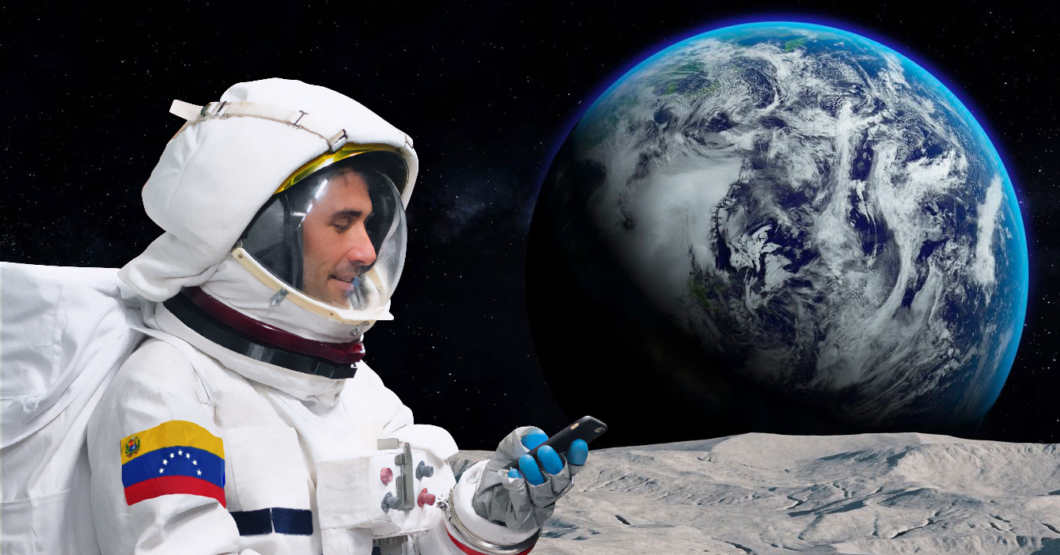 ChiguireBipolar's tweet image. Venezolano en la luna ya convenció a 3 primos para que migren con él ow.ly/kopZ50Wtq5N