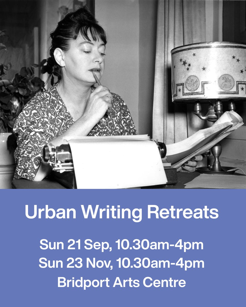 Enjoy a quiet space, some warm-up exercises and the company of others to focus on your writing. Hosted by Bridport Arts Centre and Ink &amp; Page. 

Tickets: £15
Please bring refreshments and a packed lunch.
bridport-arts.com/whats-on/?ca=s…