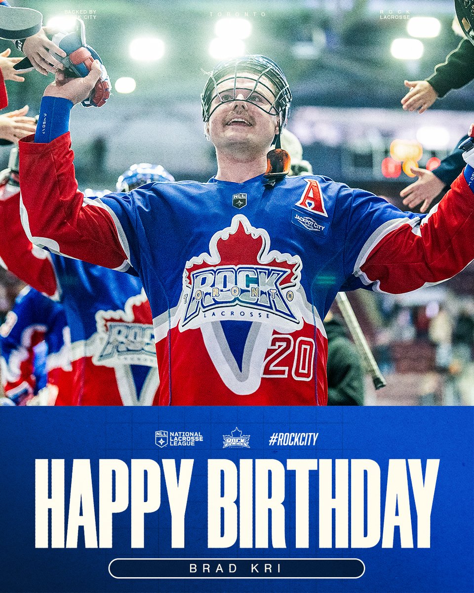 Happy Birthday to Brad Kri! 🎂 Hope you have an amazing day 🥳

#RockCity🎸