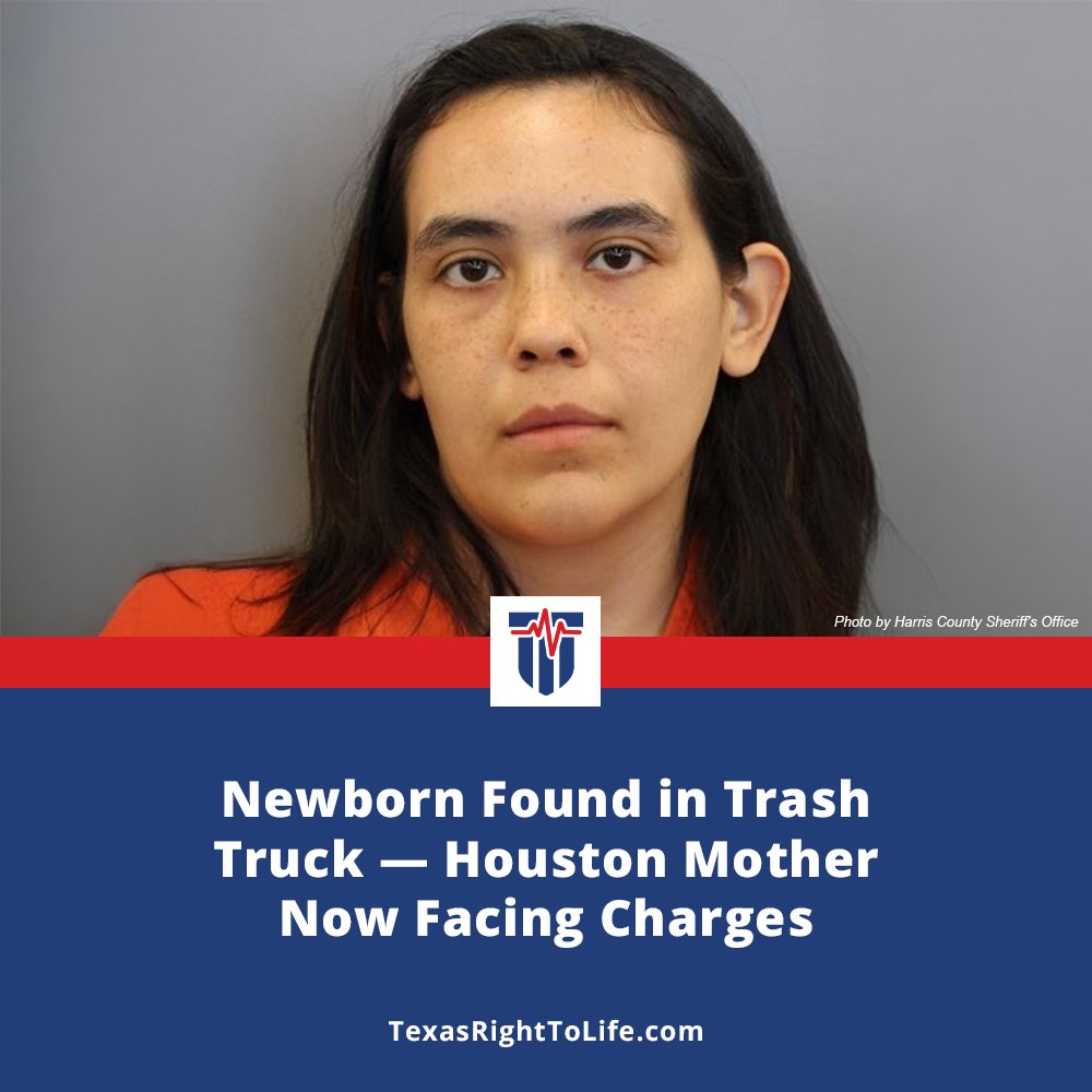 TXRightToLife's tweet image. 💔 A newborn baby boy was found dead—wrapped in a trash bag, discovered by Houston sanitation workers while garbage was being compacted. His mother, 22-year-old Catherine Innes, now faces charges.
This tragedy could have been prevented.
Texas’ Baby Moses Law allows parents to…