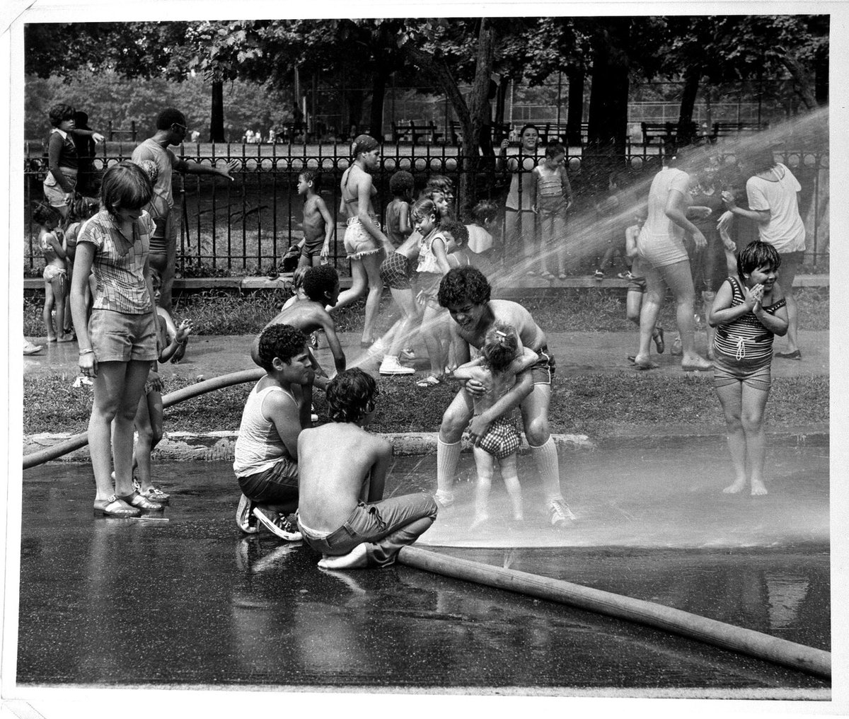 bm_photobot's tweet image. "Showers" Mullaly Park, Bronx, N.Y. brooklynmuseum.org/opencollection…