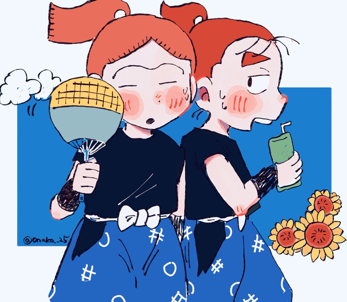 onaka_25's tweet image. #nin_draw