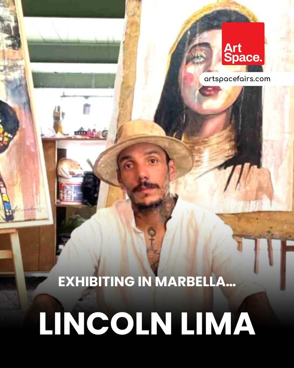 artspacefairs's tweet image. 🎨 We’re excited to welcome artist Lincoln Lima to Art Space Marbella 2025!

🎟 FREE TICKETS - buff.ly/gFVGO4t
📍 Where: Anantara Villa Padierna Palace Benahavís Marbella Resort
📅 When: July 31st – August 3rd 2025

#LincolnLima #ArtSpaceMarbella2025 #ArtFair2025