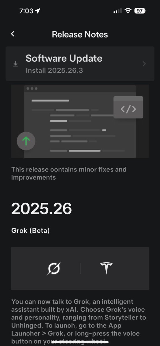 Oh yea, getting <a href="/grok/">Grok</a> update! (HW3)