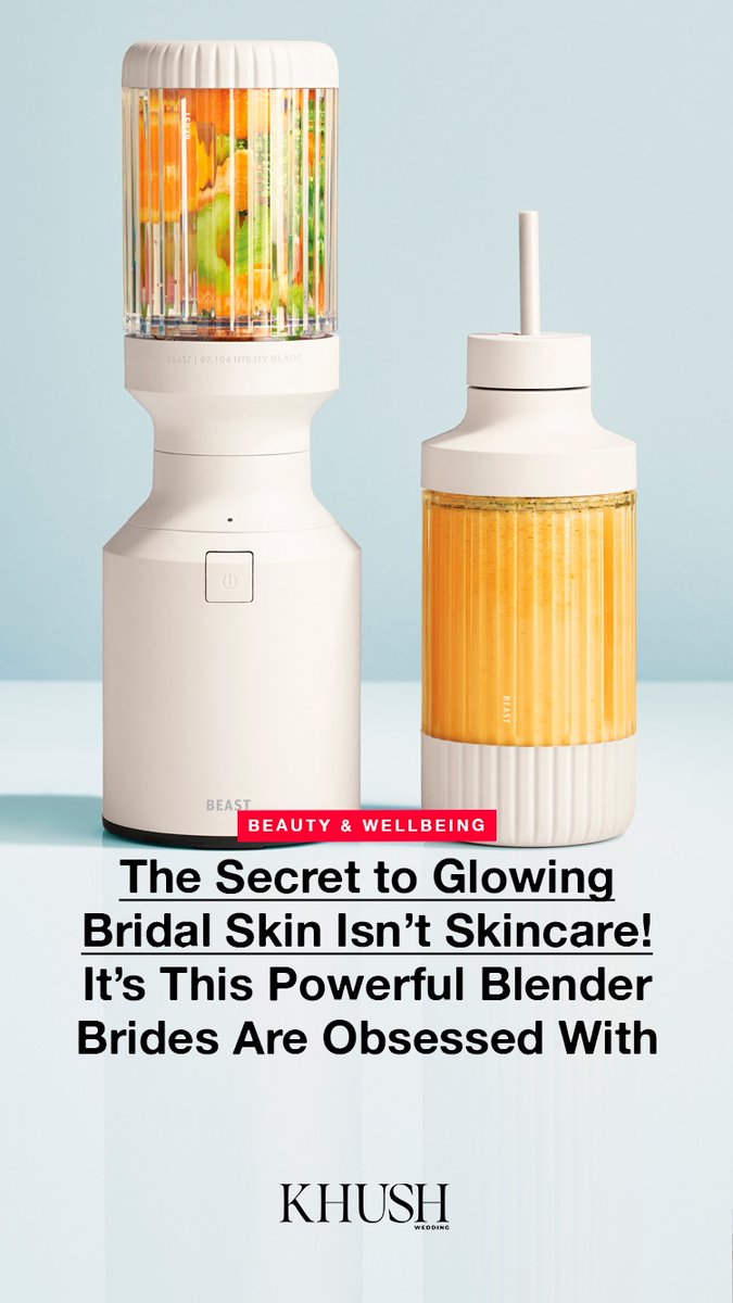 Brides-to-be, your glow starts within! ✨ The Beast Mighty 850 Plus blends skin-loving smoothies &amp; stress-soothing lattes—your sleek, powerful partner for bridal beauty from the inside out. A must-have for pre-wedding wellness.

l8r.it/7GE3